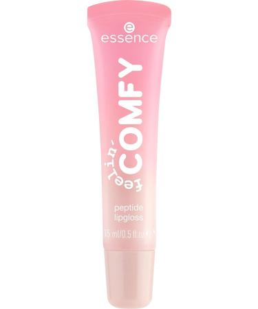 cosnova essence feelin comfy peptide lip gloss nourishing natural 15ml - Buy Online on GoSupps.com