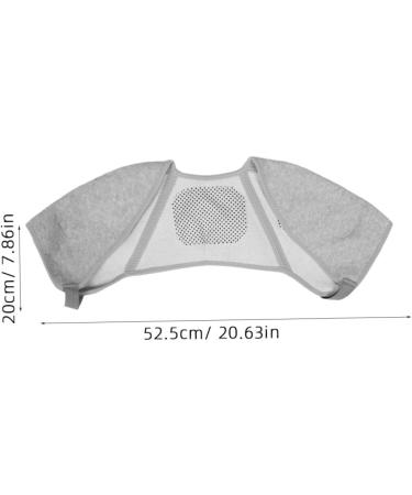 Sosoport Shoulder Protector Sports Protective Gear Shoulder Strap Brace Workout Shoulder Brace Spandex Grey - Buy Online on GoSupps.com