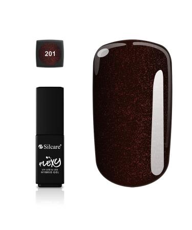 201 Silcare Soak Off Hybrid UV LED Flexy Gel Manicure Nails 4.5g