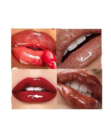 Shop 4 Colors Lip Oil & Lip Glaze | Hydrating Glossy Finish & Vegan Formula - Buy Online on GoSupps.com