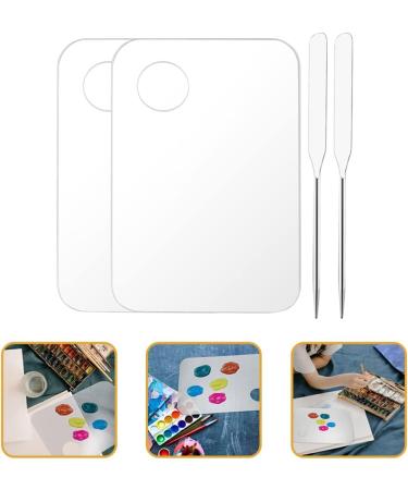 Buy 1 Set Color Palette & Mixing Tray for Watercolor and Makeup - International Shipping Available - Buy Online on GoSupps.com