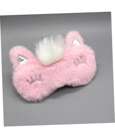 FOMIYES 8 Pcs Plush Eye Covers for Kids | Breathable Cooling Eye Patches & Travel Goggles in Pink - Perfect for Sleep & Relaxation - Buy Online on GoSupps.com