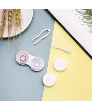 Buy Miedeon Cute Multi-Colored Contact Lens Container Set - 4 Fashionable Etuis for Travel | Durable & Stylish Storage Solution - Buy Online on GoSupps.com