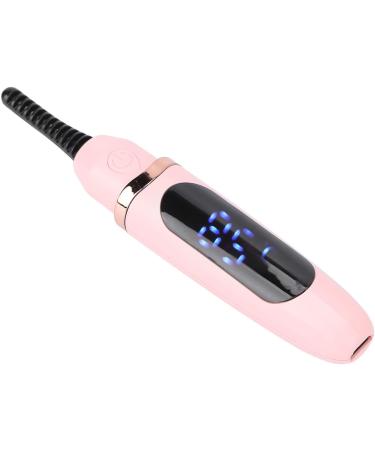 Qukaim Heated Eyelash Curler Electric Eyelash Curler USB Rechargeable Heated Handheld Intelligent Temperature Control Pink - Buy Online on GoSupps.com