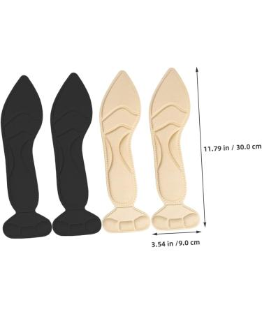 2 Pairs High Heel Insoles for Women - Comfort Pads & Sponge Inserts for High Heels | Reduce Pain & Enhance Fit - Buy Online on GoSupps.com