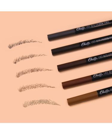 BBIA Last Auto Eyebrow Pencil - Slim 7 Colors Waterproof Dual-Sided Brush Ultra Fine Brow Definer for Perfect Eyebrows - Korean Makeup (04 Chocolate Brown - Buy Online on GoSupps.com