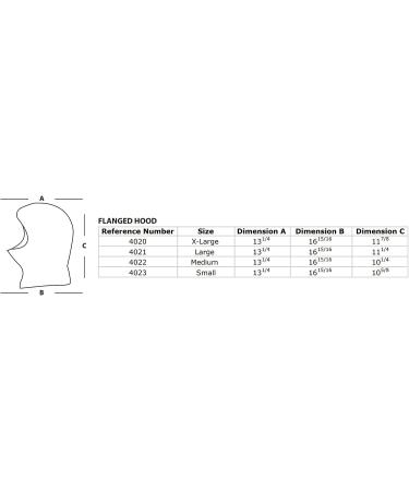 Standard Latex Flanged Hood - Large Size | Gear Up Guide - Buy Online on GoSupps.com
