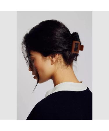 6Pcs Small Hair Claw Clips for Thin Hair - 2 Inch Non-Slip Strong Hold, Neutral Colors - Perfect Valentine Gift for Women and Girls - Buy Online on GoSupps.com