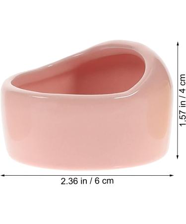 Balacoo Hamster Feeding Bowls- 3Pcs Pet Water Dispenser Ceramic Animal Dishes Food and Water Water Bowl for Mouse Dog (Random Color) - Buy Online on GoSupps.com
