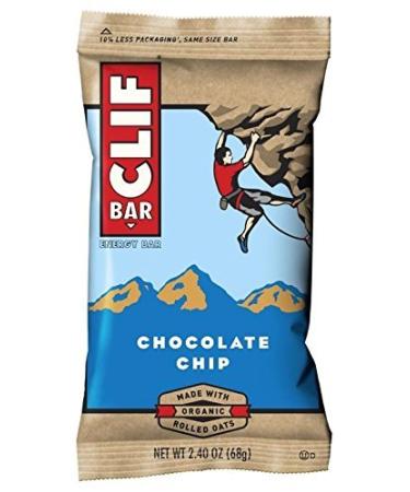 CLIF BAR Chocolate Chip Energy Protein Bars - 6 Count (2.4 oz each) - Buy Online on GoSupps.com