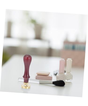 MUSISALY 2 Pcs Dispensing Plate Tool DIY Blush Tool Romantic Stamp Maker Makeup Applicator Copper Copper Head - Buy Online on GoSupps.com