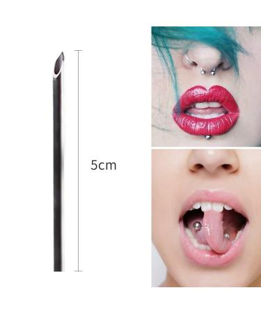 100pcs Tattoo Piercing Needles for Body, Ear, Navel & Nipple | Piercing Supplies (14G) - Buy Online on GoSupps.com