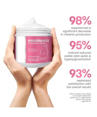 Buy Liascy Innermate Brightening Cream | 2 Pack - Skin Lightening for Genital Body & Sensitive Areas | Dark Spot Correction - Buy Online on GoSupps.com