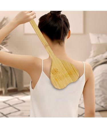 Premium Wooden Back Scratcher - 40cm Long Handle for Comfortable Back & Waist Massage - Perfect Back Relief Tool - Buy Online on GoSupps.com