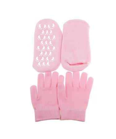 Beaupretty Moisturizing Gel Gloves Moisturizing Heel Sleeves and Gloves Women Socks Lining Gloves Moisturizing Socks Dead Skin Socks Gloves Women s Socks Moisturizing Gloves Ankle Miss Spa