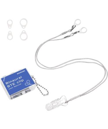 Portable Anti-Lost Hearing Aid Clip for Adults & Seniors - Grey - Buy Online on GoSupps.com