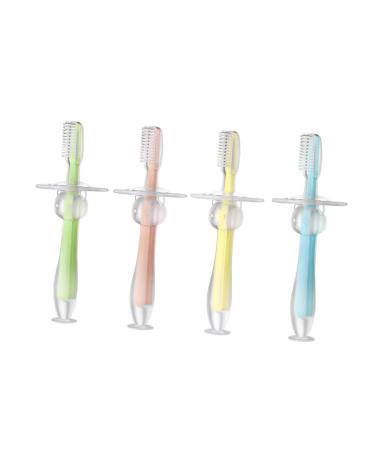 Gatuida 4 pieces of finger toothbrush baby training toothbrush babies first toothbrush toothbrush -training brush bristle toothbrush clean toddler toddler