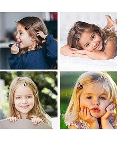 60PCS Black Metal Snap Hair Clips - 5cm Slipproof Hair Jewelry for Girls | Perfect Hair Clipping Accessories - Buy Online on GoSupps.com