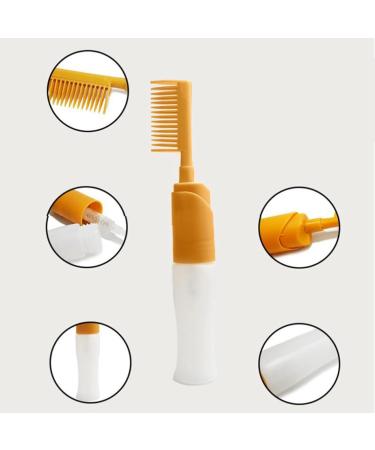 Vadillo 2X Hair Dyeing Comb Hair Dyeing Brush with Bottle DIY Combing Salon Dyeing Baking Oil Brush Hair Dye Tool - Buy Online on GoSupps.com