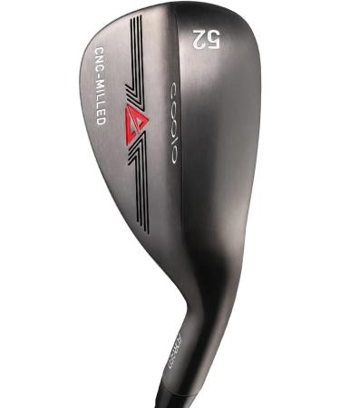 COOLO Milled Golf Wedges for High and Mid Handicappers - Men's Right Handed Sand Wedge Set (52/56/60 Degrees) - Black Satin Finish - Buy Online on GoSupps.com