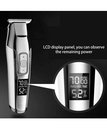 Professional Cordless Hair Clippers for Men - Rechargeable Haircut Tools with LCD Monitor - Buy Online on GoSupps.com