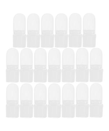 Housoutil 90 Pcs Nail Case Nail Removal Tools Nail Polish Varnish Tip Skincare Tool Nail Tools for Nail Art Skin Care Tools Cuticle Protectors for Fingers White Accessories Manicure Plastic 4x2cmx3pcs Whitex3pcs