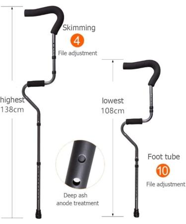 Crutches for Adults Underarm Dog Driving Luxury Folding Crutch Comfortable and Lightweight Adjustable Cane Convenient for Middle-Aged and Elderly Crutch Great for Travel Lucky Star - Buy Online on GoSupps.com