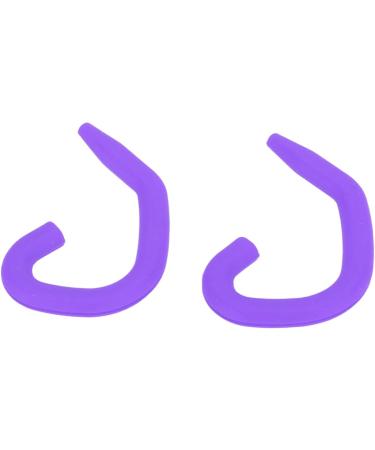5 Pairs of Soft Silicone Ear Hooks for Masks | Comfortable Ear Protection & Cover Ropes | Purple Face Mask Accessories - Buy Online on GoSupps.com