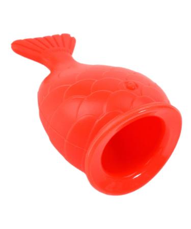 Rehausseur De L vres En Silicone Forme Poisson Rouge Appareil Repulpant Portable Soin L vres Pulpeuses Usage Quotidien Pour Femmes