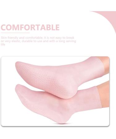 Fomiyes Moisturizing Socks - Spa Quality Foot Care for Cracked Heels | Beach & Wellness Socks for Men & Women | Elastic Comfort 20x10 cm - Buy Online on GoSupps.com