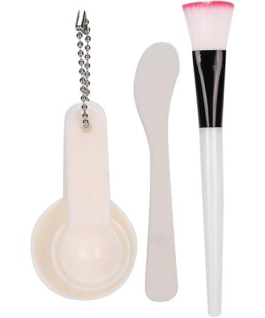Qukaim Mask Bowl Facial Mask DIY Tool Kit 5 Set Mask Bowl Brush Measuring Spoon Pink - Buy Online on GoSupps.com
