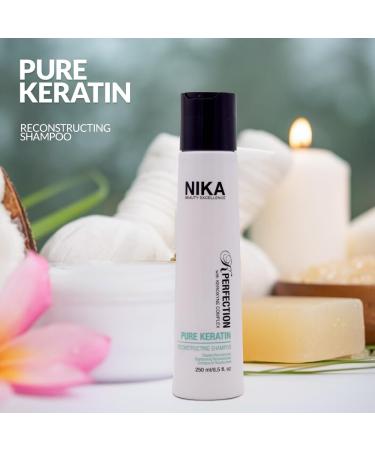 Buy NIKA Fairy Silk Pure Keratin Reconstructing Shampoo - 8.50 fl oz | International Shipping Available - Buy Online on GoSupps.com