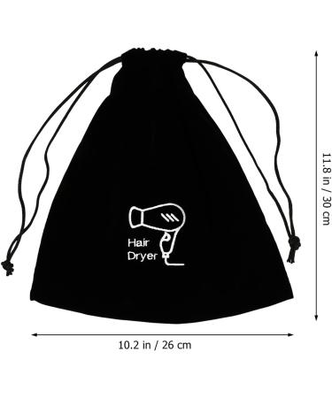 FOMIYES 1pc Hair Dryer Storage Bag Purse Storage Organizer Jewelry Plush Bag Hair Dryer Drawstring Bag Pouch - Buy Online on GoSupps.com