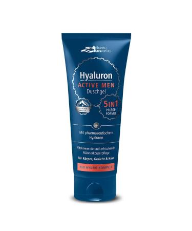 Medipharma Cosmetics Dr. Theiss Natural Products Hyaluron Active Men Shower Gel 200ml Colourless