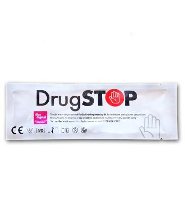 DrugSTOP Oral Fluid Testing - 1 x Saliva Test for Cannabis
