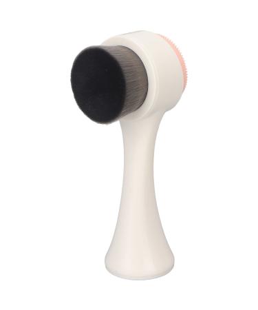 Facial Cleansing Brush Soft Dual Purpose Massage Exfoliator for Makeup RemovalSuit Beauty Care