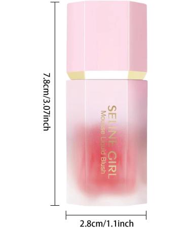Blushes Liquid Smudge Proof Natural Looking Makeup Liquid Blush - Blushes Stick for Cheeks Cream Blushes Stick Liquid Blushes Blushes Makeup for Cheeks Lips and Eyelids 04# - Buy Online on GoSupps.com
