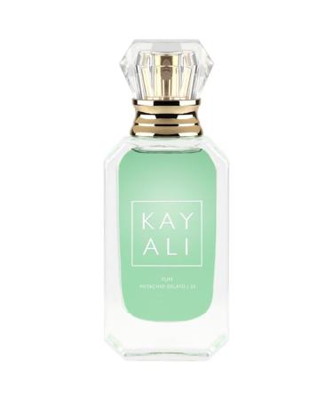 Huda KAYALI Beauty Yum Pistachio Gelato | 33 Eau de Parfum Intense Travel Size Spray (10 ml/0.33 fl oz) Pistachio Bergamot Ice Cream Rum Hazelnut Cardamom Lily-of-the-Valley Peony Pear Jasmine Geranium Raspberry White Peach Whipped Cream Marshmallow Cotto