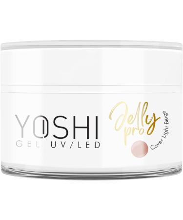 Yoshi Jelly Pro Gel Nails 50 ml - Extra Strong Manicure UV Gel - Professional Gel Nails - Builder Gel for Nails - Nail Gel UV and LED - Gel for Gel Nails - Beige - Buy Online on GoSupps.com
