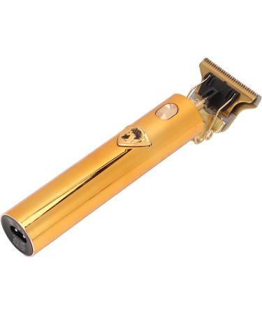 Qukaim T Blade Trimmer Electric Hair Clipper Beard Trimmer T-Blade Cordless Edger with 4 Guide Combs Stainless Steel Blades Golden for Men - Buy Online on GoSupps.com