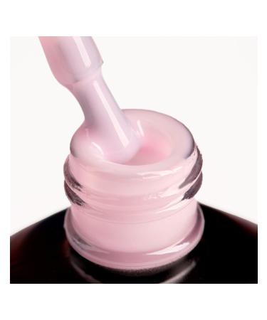 SPN Nails Professional Candy Floss Builder Bottle Cream Gel Nail Polish 10ml- Builder Gels for Nails Extension - Creamy Milky Very Light Pink Shade - Salon-Lasting Manicure LED/UV Lamp Curable