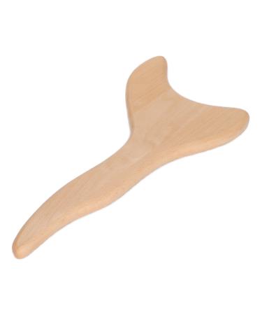 Verdant Touch Wooden Massage Board Beech Scraping Board Wood Guasha Massage Tool for Neck Body Meridian Health Products