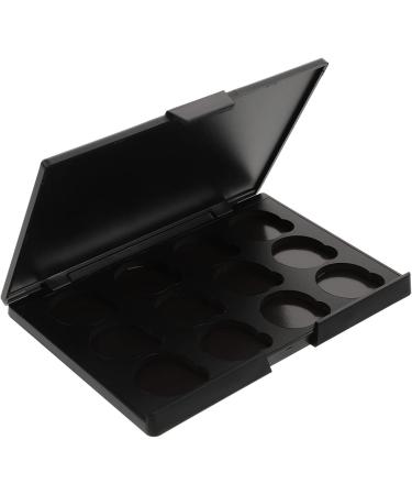 Beaupretty Magnetic Travel Containers Empty Magnetic Eyeshadow Compact Makeup 12 Grids Eyeshadow Travel Cases for Eyeshadow Lipstick Blush Powder Makeup Eyeshadow - Buy Online on GoSupps.com