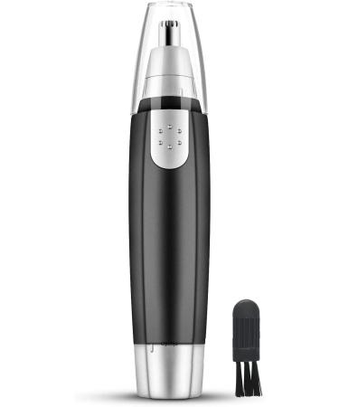Painless Ear and Nose Hair Trimmer Electric Nose Hair Shaver Portable Facial Hair Clippers for Men and Women Battery-Operated Nose Hair Remover