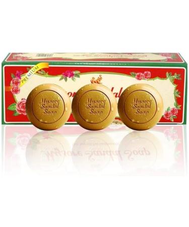  Mysore Sandal Mysore Sandal Set of 12 wooden soaps 150g - Buy Online on GoSupps.com