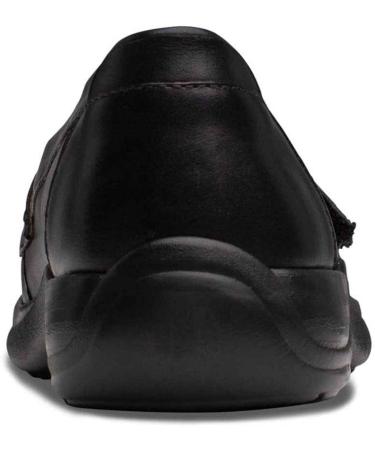 Dr. Comfort Mallory Women's Diabetic Dress Shoes - Easy Off Slip-On Leather Shoes with Micro-Suede Lining, Black, Size 4.5 - Buy Online on GoSupps.com