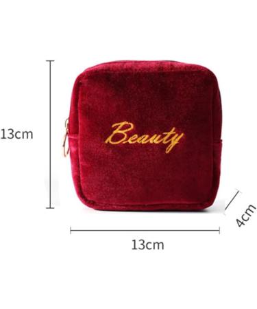 Buy Lurrose 2-Pack Plush Makeup Bags - Clear Travel Cosmetic Organizers & Coin Pouches - Perfect for International Shipping - Buy Online on GoSupps.com