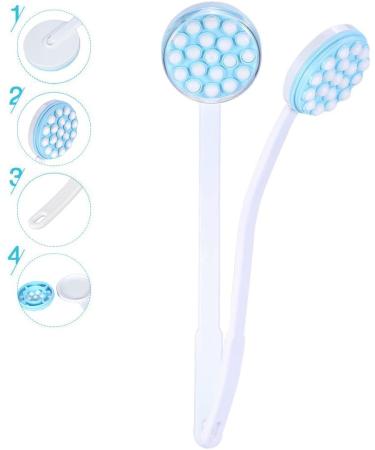 Biuzi Lotion Applicators for Back - Long Handled Massage Bath Brush & Oil Cream Applicator | Ideal for Easy Self-Application - Buy Online on GoSupps.com