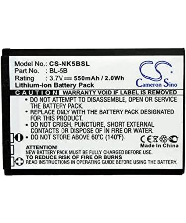 Replacement Battery for Rollei 10050 10051 10052 10053 & Sportsline 60/80 550mAh/3.7V | International Shipping Available - Buy Online on GoSupps.com