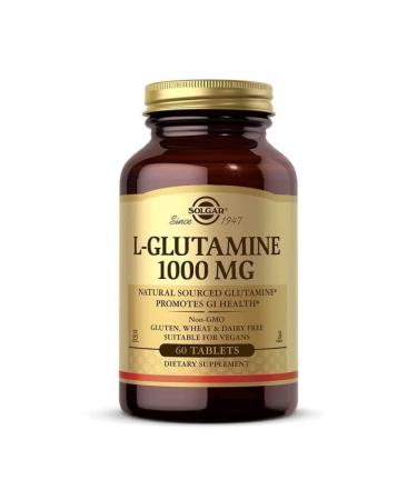 Solgar L-Glutamine 1000 mg 60 Tablets - Buy Online on GoSupps.com
